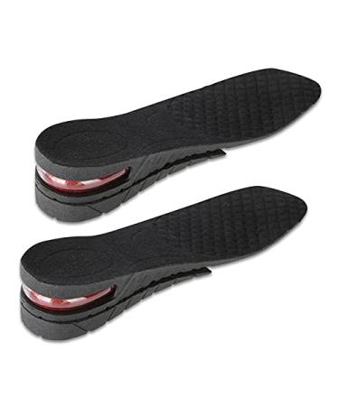 Height Increase Insoles Elevator Orthotic Shoe Insole Air Up Heel Lift Insole Heel Inserts for Men Women(02 2 Layers)