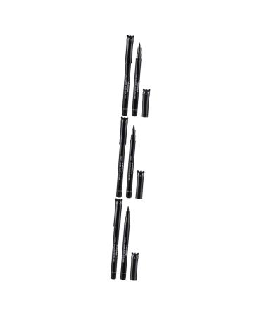 FRCOLOR 3pcs Eyeliner Pencil Eyeliner Tool Eyeliner Waterproof Makeup Eyeliner Three-dimensional Kitten 1 count (Pack of 1) Blackx3pcs