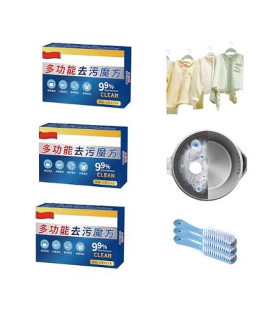 Multi-Functional Cleaning Tablets Cleaner Dissolve Concentrated Tablets Concentrated Multi Purpose Cleaner Tablets (3PCS)