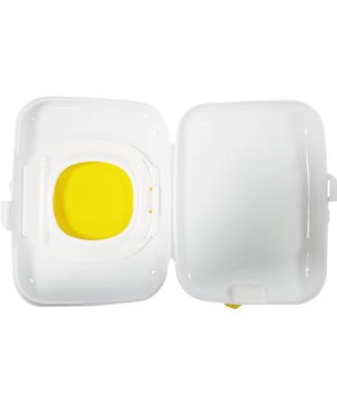 TAIZER Portable Wet Tissue Dispenser Box 2Pcs - Baby Child Travel Stroller Pram Reusable Silicone Wipes Holder - Buy Online on GoSupps.com