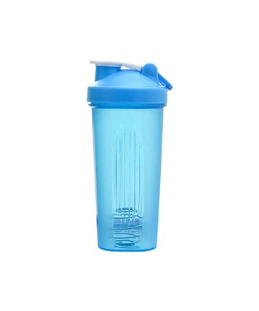 Shaker Cup Sports Portable Pratique M langeur Tasse 600 ml Plastique Shakers Bouteille Adulte Facile Installer Bleu
