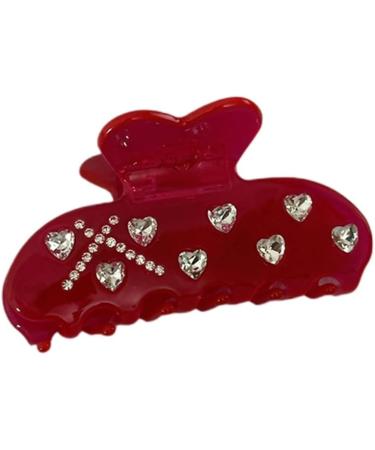 Limtula Internet Celebrity Taking Photo Ponytail Hair Clip with Multi Type Hair Clip for Woman Long Hair Hairpins Pink and white recta - Buy Online on GoSupps.com