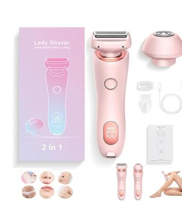 Duskofficial Razor Dusk Official Shaver Dusk Official Electric Razor The Glide Pro 3.0 Razor Duskofficial The Glide Pro 3.0 Premium Waterproof Electric Shaver Razors for Women (Pink)