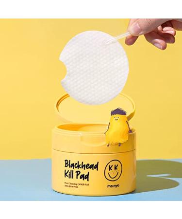 MANYO Blackhead Pure Cleansing Oil Kill Pad (50 Sheets) - Korean Facial Exfoliant for Blackheads and Enlarged Pores - Buy Online on GoSupps.com
