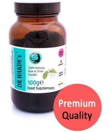 Dr. Wakde's Karela Powder - 100g | Pure Bitter Gourd Bitter Melon Herbal Powder | Ayurvedic Vegan Blend | Raw & Dried | Same Day Dispatch - Buy Online on GoSupps.com