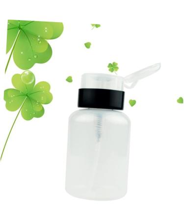 Healvian 210ml Sealable Pump Bottle Dispenser Squeezable Travel Pump for Nail Polish Remover Made of Plastic and Lockable for Makeup Removal - Buy Online on GoSupps.com