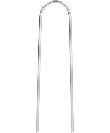 4 Pcs U Shaped Nail Tent Ground Staple High Hardness Stainless Steel Garden Pegs Securing Lawn Supplies - Buy Online on GoSupps.com