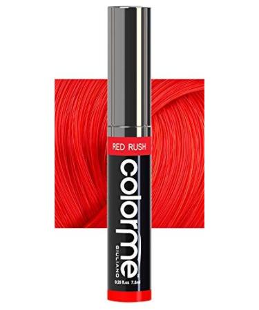 Colorme Hair Mascara Root Touch-Up Temporary Hair Color For Kids. Washes Out (Red Rush)