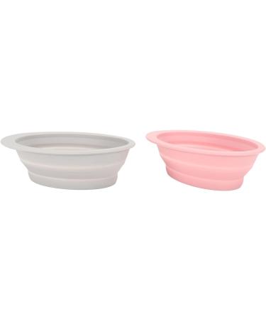 ZJchao Compact Silicone Makeup Brush Cleaning Bowl Foldable Brush Cleaner for Makeup Brush Sponge Powder Puff Suitable for Travel (Purple) - Buy Online on GoSupps.com