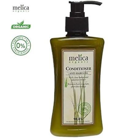MELICA ORGANIC NOURISHING 988 Natural ANTIHAIR LOSS HAIR GROWTH CONDITIONER with SHEA BUTTER AND ALAMUS EXTRACTS Without Parabens SLS 300ml - Buy Online on GoSupps.com