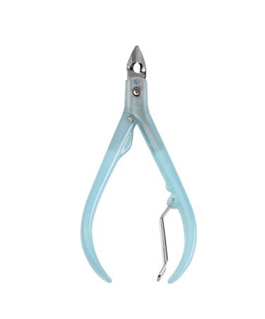 Gemini_mall Cuticle Nipper Clipper Stainless Steel Cuticle Cutters And Remover Nipper Scissors Dead Skin Remover Nail Care Tool For Manicure And Pedicure Blue