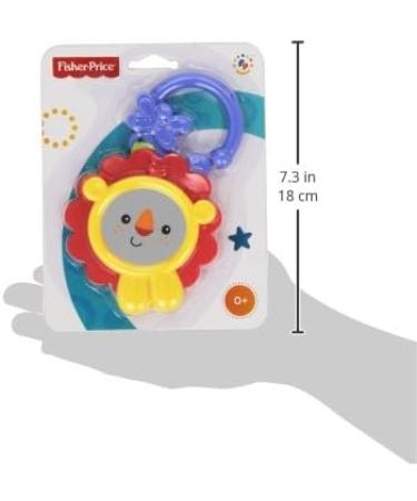 Fisher Lion Mirror Teether | Premium Baby Teething Toy for International Shipping - Buy Online on GoSupps.com