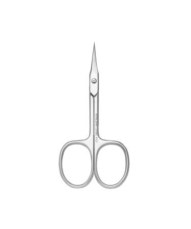 STALEKS Pro Expert 50 Type 3 Cuticle Scissors  Premium Quality Manicure Scissors  Stainless Steel Curved Scissors for Cuticles  Long Lasting Beauty Scissors for Cuticle Nail Care