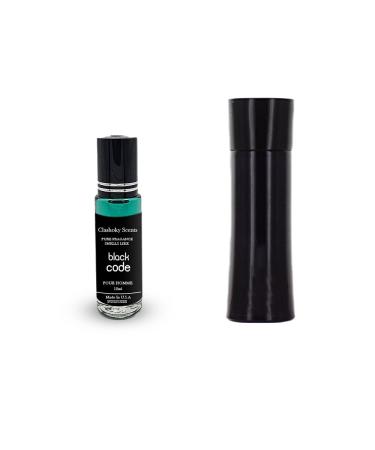 Fragrance Perfume Oils Black Code Cologne Roll On Body Oil for Men (12ml) (Pack of 1) Black Code 1 Fl Oz (Pack of 1) - Buy Online on GoSupps.com