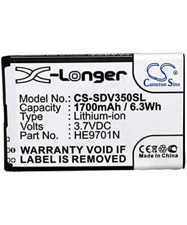 Battery Replacement for Sonocaddie G-4L HE9701N V350 V500 - 1700mAh High-Quality International Shipping - Buy Online on GoSupps.com