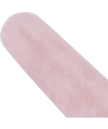 Jade Stone Massage Stick & Rose Quartz Gua Sha Tool | Natural Facial & Body Massage for Pain Relief - Buy Online on GoSupps.com