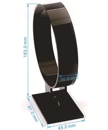 JIHUOO 2 Pieces Transparent Acrylic Headband Holder | Hairband Display Stand & Storage for Stylish Organization - Buy Online on GoSupps.com