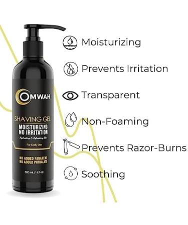 OMWAH 5 in 1 Clipper Icer Blade Cleaner & Lubricant Spray - Premium Shave Kit for Smooth Grooming | International Shipping Available - Buy Online on GoSupps.com