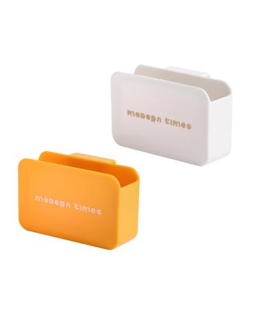 Alipis 4 Pcs Storage Box Fridge Plastic Organizer Tray Refrigerator Seasoning Bag Holder Stationery Mini As Shownx2pcs 8.7X3.4X5.1CMx2pcs