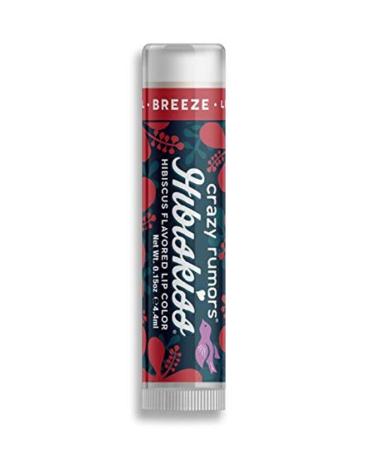 HibisKiss 100% Natural Lip Color Breeze 0.09 oz (2.5 g) - Crazy Rumors - Buy Online on GoSupps.com