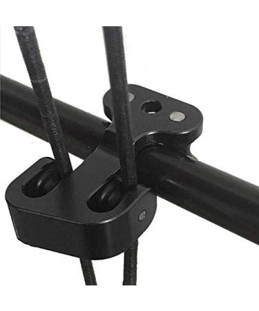 Reikawa Archery Cable Slide Aluminium Alloy Arrow Compound Bow String Splitter Roller Glide (Black)