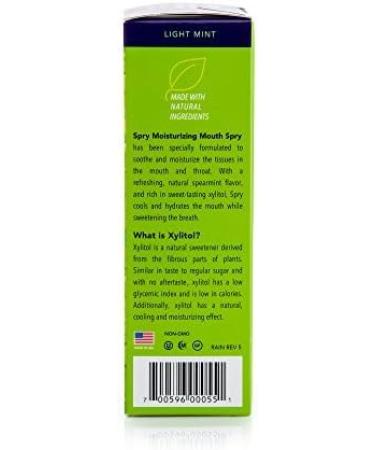 Xlear Spry Aloe Vera Moisturizing Mouth Spray 4.5oz - Pack of 2 - Buy Online on GoSupps.com