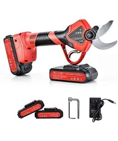 Professional Electric Pruning Shears Cordless Electric Pruning Shears 2Pcs Rechargeable 2Ah Lithium Battery Professional Tree Branch Pruner 30Mm Small Gift