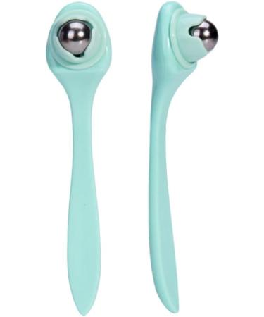 Sharplace Luxury Eye Massager Stick - Stainless Steel Roll On Ball Beauty Tool (2pcs) for Relaxation & Anti-Aging - Buy Online on GoSupps.com