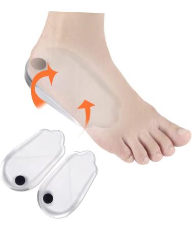 NOLITOY Magnetic Massage Insoles - 6 Pairs Silicone Arch Support & Heel Cups for Foot Comfort | Unisex Shoe Inserts - Buy Online on GoSupps.com