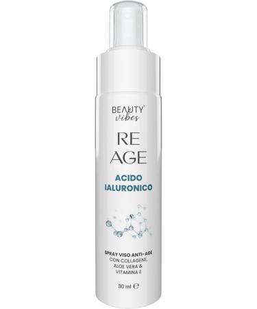 Aloha Labs ReAge Facial Mask AntiAging Treatment with Hyaluronic Acid Collagen Vitamin E and Aloe Moisturizing and Clarifying Skin Care 90ml