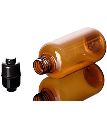 Vasana 300ml Refillable Plastic Bottles with Black Hinged Lid - Set of 3 for Makeup Shampoo Lotion & More | Ideal Travel Containers - International Shipping Available - Buy Online on GoSupps.com