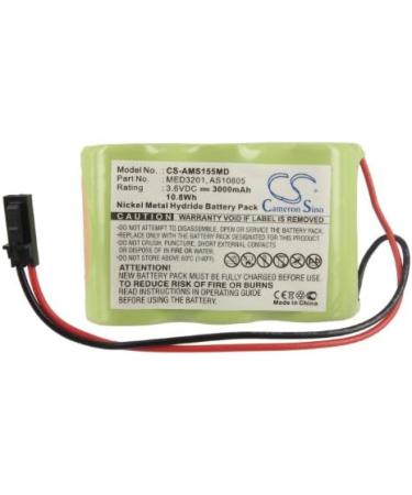 BWXY Compatible Replacement Battery for Welch-Allyn 72250 WA20500 Series - 3000mAh - International Shipping Available - Buy Online on GoSupps.com