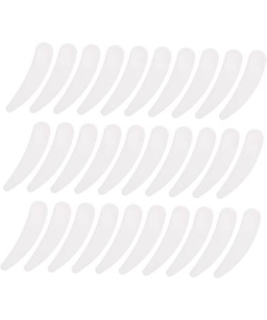 FOYTOKI 500 Pcs Mask Scoop Cream Scoop Makeup Spoon Tool Face Products Face Beauty Scoop Mini Spoon White Pp - Buy Online on GoSupps.com
