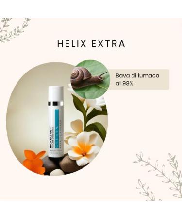  helixextra Helix Extra 98% Pure Snail Slime Gel Acne Adjuvant Scars Wrinkles Stretch Marks 100% Made in Italy 60 ml - Buy Online on GoSupps.com