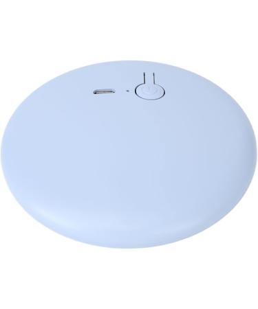 LED Lighted Travel Makeup Mirror Compact Dimmable Pocket Mirror Portable Handheld Makeup Mirror with Light USB Rechargeable Round Small Mirror for Purse Pocket Travel and Sky blue - Buy Online on GoSupps.com