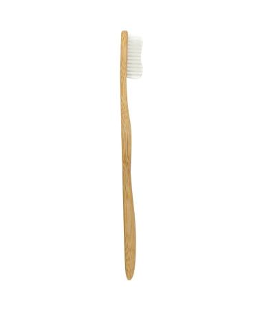 Soft Adult Bamboo Toothbrush - Eco-Friendly & Sustainable Oral Care | 1 EA - International Shipping Available - Buy Online on GoSupps.com