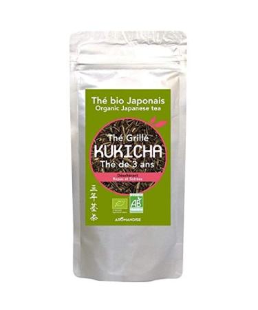 Aromandise Japanese Organic Green Tea Twigs Chopped 80g