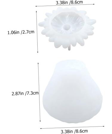 STOBOK 3 Sets Strawberry Storage Mold Resin Crafts Epoxy Candle Molds Silicone Fruit Jar Mould Fruit Jar Mold Silicone Molding Silicone Mold Fruit Pot Fruit Pot Mould DIY Material Bottle - Buy Online on GoSupps.com