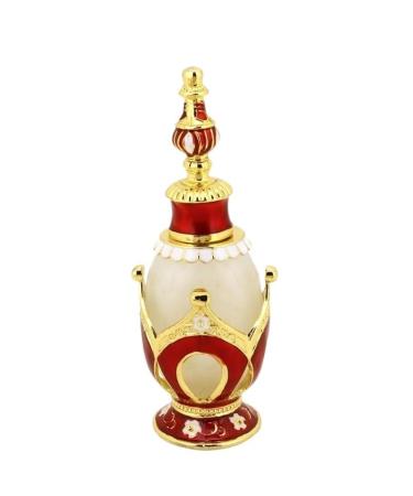 DFJOENVLDKHFE Vintage Patterned Glass Refillable Perfume Bottle Wedding Ladies Gifts (Size : Red 25ml Color : 25) Red 25ml 25