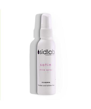 Sidlab Premium Hair Detangler Spray - UV Protection & Anti-Frizz Shine Spray for Hair - Satin