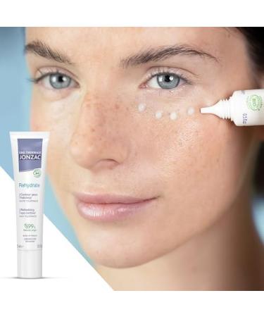 Eau Thermale Jonzac | Fresh Eye Contour - Rehydrate | 24h Hydration - Protects and Soothes the Eye Contour | Hyaluronic Acid & Vegetable Glycerin | 99% Natural Origin | Pack of 2x15 ml - Buy Online on GoSupps.com