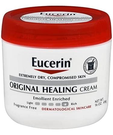 Eucerin Original Healing Rich Creme 16 oz | Intense Moisture for Dry Skin | Shop Internationally - Buy Online on GoSupps.com