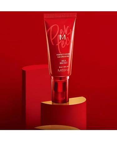 Buy MISSHA Perfect Cover BB Cream 20ml #13 Bright Beige - Multicoloured - 1 Pack | Shop Internationally - Buy Online on GoSupps.com