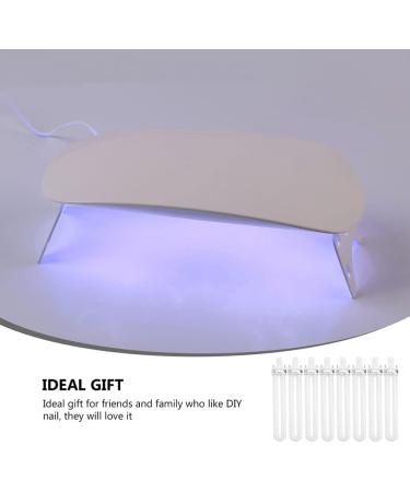 Lurrose 8Pcs Nail Lamp Bulbs Replacement 9W U-Shaped Tubes for UV Nail Art Dryer - International Shipping Available - Buy Online on GoSupps.com