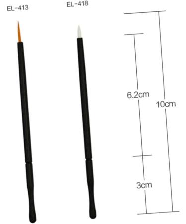 Ipetboom 100pcs Disposable Brush Mixed Tool and Cosmetic White Wands Liner Makeup Applicator Tools 10*0.5cm As Shown - Buy Online on GoSupps.com