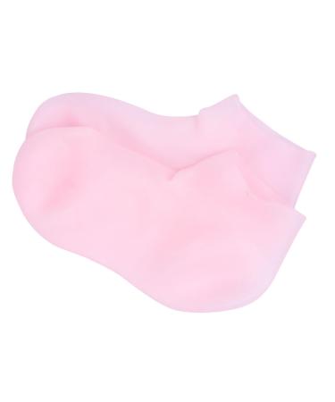 FRCOLOR 1 Pair Protective Socks Foot Care Moisturizing Socks for Spa Moisture Socks Moisturizing Cotton Socks Feet Repair Socks Moisturising Gel Socks Heel Cover Sebs Elasticity Miss 21X13cm