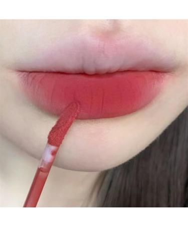  BADALO Velvet Mist Water Mist Lip Mud Soft Silky Matte Vegan White Lip Gloss Non-stick Lip Glaze Lipstick (Color : 5 So Taoyan) - Buy Online on GoSupps.com