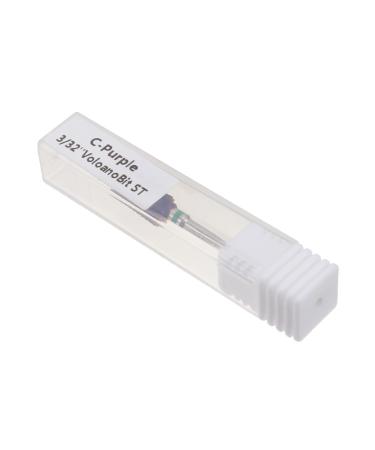 Beaupretty 1pc Nail Polisher Manicure Nail Art Drill Bits Manicure Drill Bits Electric Nail Drill Nail Drill Bits Nail Polishing Bits Cuticle Drill Bits White Nail Supplies Pedicure Plastic 7x1.5cm Colorful White