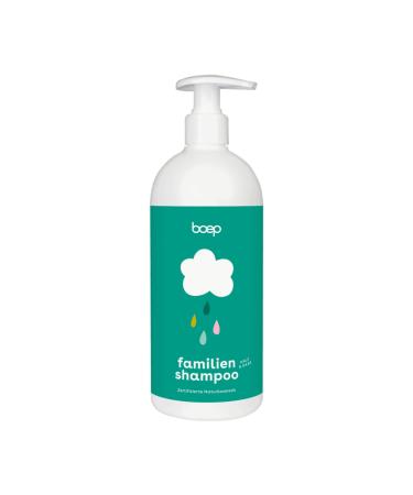 boep boep Family Shampoo for Kids & Adults | Gentle 2-in-1 Shampoo & Shower Gel for the Whole Family | Certified Natural Cosmetics (500ml)