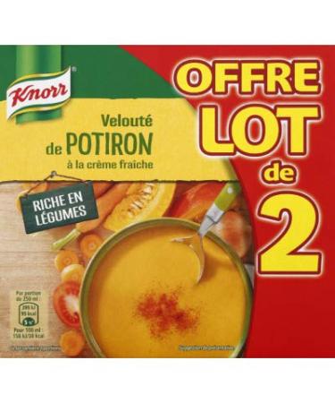 Knorr Pumpkin Veloute - Pack of 2 50cl bricks